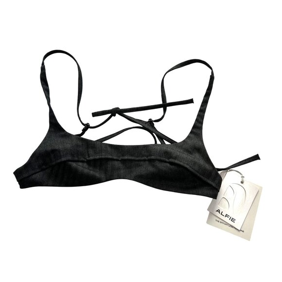ALFIE The Knot Bra in Grey - Picture 1 of 5